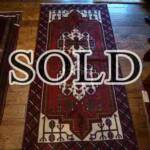 Esfahani Persian Rug Gallery
 ORIGIN: IRAN/ STYLE: BALUCHI/ DESIGN: TRIBAL
 PILE: WOOL / FOUNDATION: WOOL
 LENGTH FT: 6.27/ WIDTH FT: 3.12/ SQF: 19.53
 LENGTH M: 1.91 / WIDTH M: 0.95 SQM: 1.81
 APPROX AGE: OVER 25 YEARS / APPROX KPSI: 100
 INVENT # 1355	

