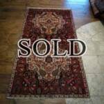 Esfahani Persian Rug Gallery
 ORIGIN: IRAN/ STYLE: BALUCHI/ DESIGN: TRIBAL
 PILE: WOOL / FOUNDATION: WOOL
 LENGTH FT: 6.17/ WIDTH FT: 3.31/ SQF: 20.44
 LENGTH M: 1.88 / WIDTH M: 1.01 SQM: 1.90
 APPROX AGE: OVER 25 YEARS / APPROX KPSI: 100
 INVENT # 1367

